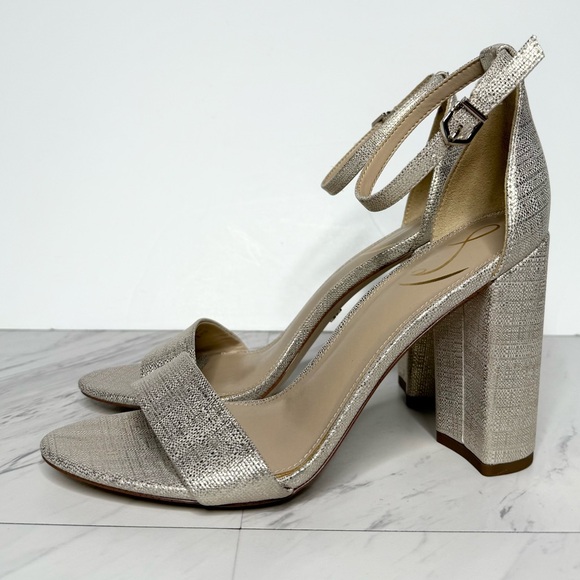 Sam Edelman Yaro Block Heel Sandal 9M - Picture 1 of 16
